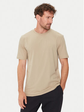 BOSS Boss T-shirt Thompson 01 50468347 Bež Regular Fit