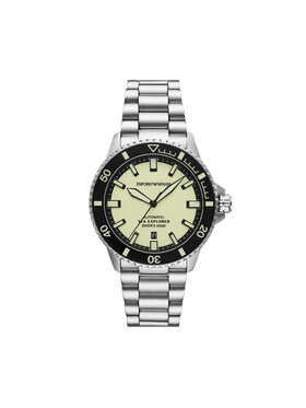 Emporio Armani Emporio Armani Часовник Sea Explorer AR60083 Сребрист