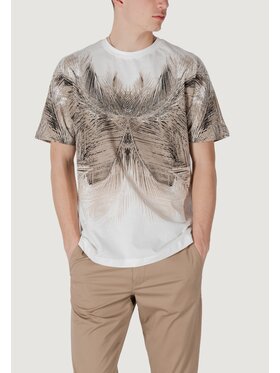 Antony Morato Antony Morato T-Shirt REGULAR FIT LOGO PRINT ON BACK Λευκό Regular Fit