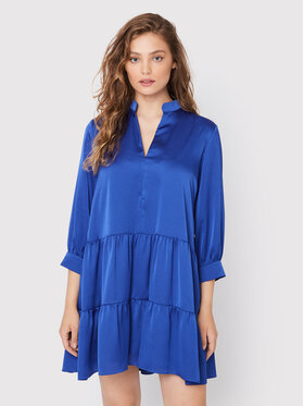 Marella Marella Ежедневна рокля Forbice 32262428 Тъмносин Regular Fit