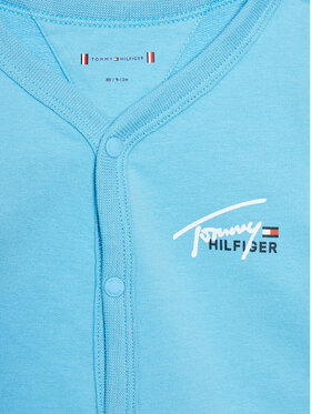 Tommy Hilfiger Romper KN0KN01629 Svetlo Modra Regular Fit