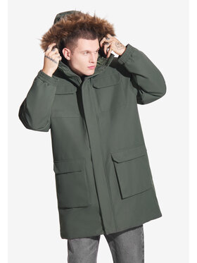 PROSTO. PROSTO. Kurtka zimowa Expedition Parka Zielony Regular Fit