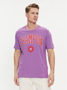 Champion Champion Футболка 219852 Фіолетовий Comfort Fit