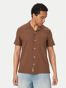 Tommy Jeans Tommy Jeans Camicia DM0DM23058 Marrone Regular Fit