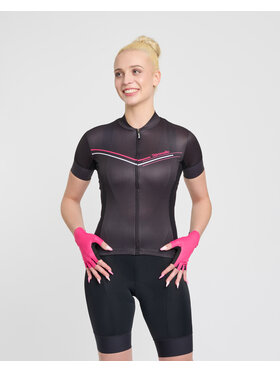 Rivanelle Rivanelle Koszulka rowerowa LEVEL UP Czarny Narrow Fit