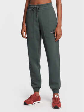 Calvin Klein Jeans Calvin Klein Jeans Spodnie dresowe J20J218971 Zielony Slim Fit