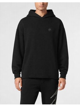 Plein Sport Plein Sport Mikina 31542 Čierna Regular Fit