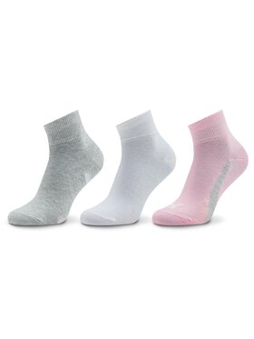 Puma Puma 3 unisex augsto zeķu pāru komplekts Unisex Lifestyle Quarter 3P 907952 Balts