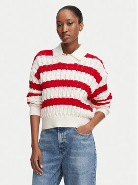 Tommy Jeans Tommy Jeans Maglione DW0DW22926 Rosso Loose Fit