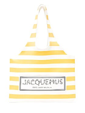 JACQUEMUS JACQUEMUS Τσάντα για ψώνια 243BA376 Κίτρινο