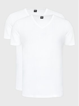 BOSS Boss 2-dielna súprava tričiek Modern 50475292 Biela Slim Fit