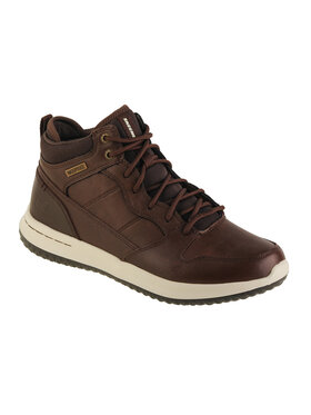 Skechers Skechers Sneakersy Skechers Delson - Selecto Brązowy