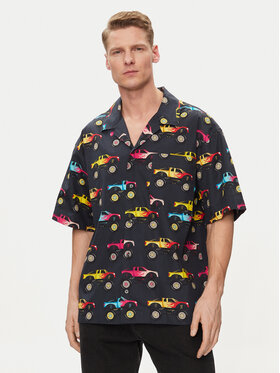 HUGO Hugo Ing Egeeno 50514182 Fekete Oversize