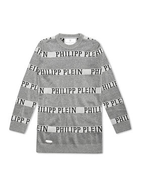 PHILIPP PLEIN PHILIPP PLEIN Vestito di maglia 30308 Beige Basic Fit