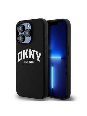 DKNY DKNY Etui na telefon iPhone 15 Pro Czarny