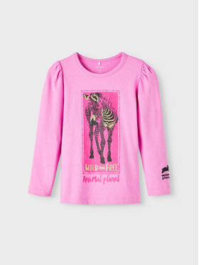 NAME IT NAME IT Majica 13212431 Ružičasta Regular Fit
