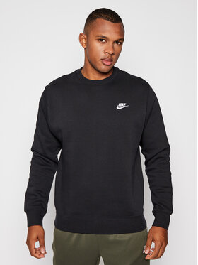 Nike Nike Felpa Nsw Club BV2662 Nero Standard Fit