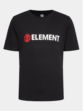 Element Element Marškinėliai Blazin Ss ELYZT00155 Juoda Regular Fit