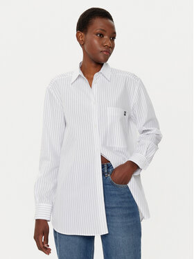 HUGO HUGO Camicia 50533037 Bianco Oversize
