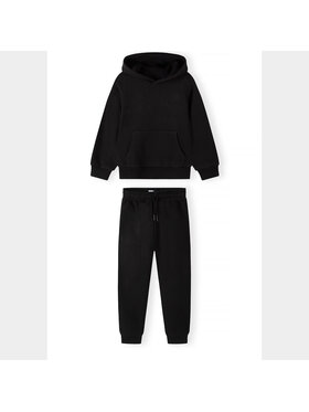minoti minoti Komplet dresowy 33FLEECE296 Czarny Slim Fit