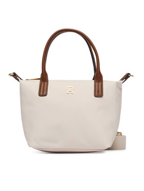 Tommy Hilfiger Tommy Hilfiger Rankinė Popette Mini Tote AW0AW17709 Écru