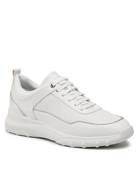Geox Geox Sneakersy D Alleniee B D35LPB 0BCBN C1002 Biela