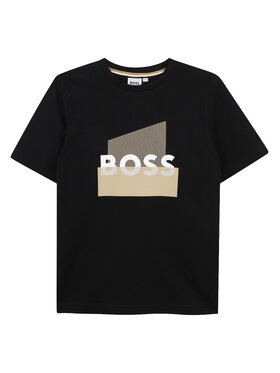 BOSS BOSS Tričko J52978 D Čierna Regular Fit