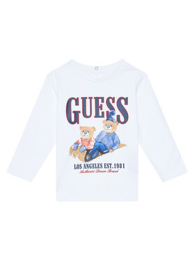 Guess Guess Blúzka I5BI00I3Z14 Biela Regular Fit