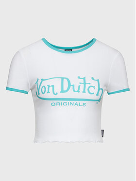 Von Dutch Von Dutch T-särk Ami 6230070 Valge Regular Fit
