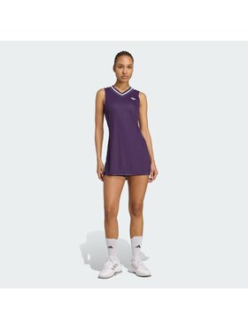 adidas adidas Sukienka tenisowa Tennis Pro Climacool Fioletowy Slim Fit