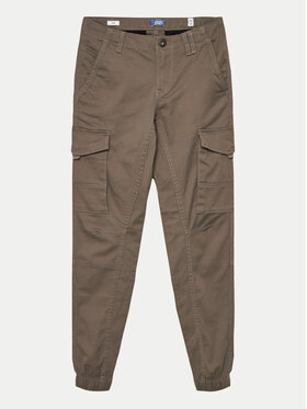 Jack&Jones Junior Jack&Jones Junior Текстилни панталони Paul 12151646 Сив Slim Fit