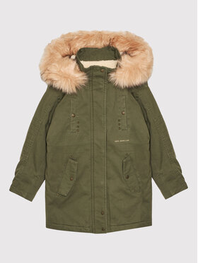 Pepe Jeans Pepe Jeans Parka Charlotte PG401006 Zielony Regular Fit