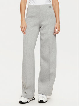 Calvin Klein Calvin Klein Παντελόνι υφασμάτινο K20K207947 Γκρι Relaxed Fit
