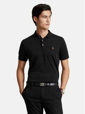 Polo Ralph Lauren Polo Ralph Lauren Polo majica Ssl 710713130001 Črna Slim Fit