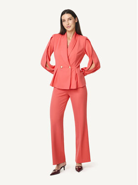 KMX KMX Spodnie materiałowe 808770014 Różowy Straight Fit