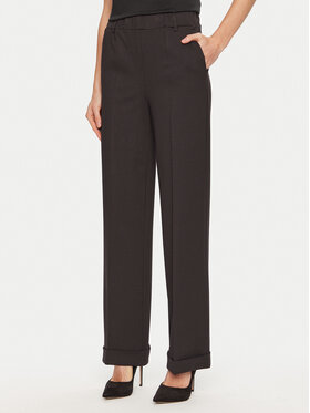 ViCOLO ViCOLO Kalhoty z materiálu TS0116 Hnědá Regular Fit