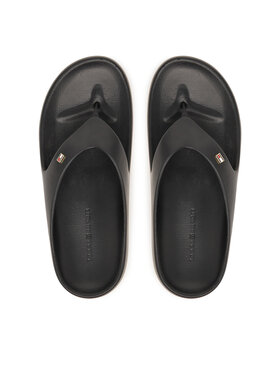 Tommy Hilfiger Tommy Hilfiger Čības uz pirksta FW0FW09200 Melns