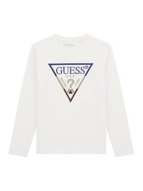 Guess Kids Guess Kids T-Shirt 176345 Biały Classic Fit