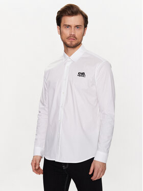 KARL LAGERFELD KARL LAGERFELD Camicia 605980 531600 Bianco Regular Fit