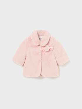 Mayoral Mayoral Pelzmantel 2.405 Rosa Regular Fit