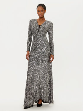 Rinascimento Rinascimento Rochie de seară CFC0121752003 Argintiu Regular Fit