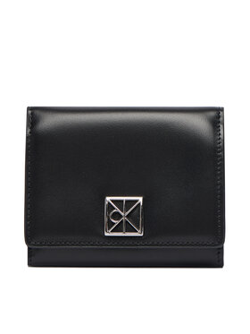 Calvin Klein Calvin Klein Мале жіноче портмоне Emblem Hw Medium Trifold LV04F1082G Чорний
