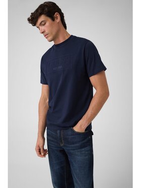 Guess Guess T-Shirt 183984 Modrá Classic Fit