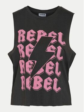 Noisy May Noisy May Top Rebel 27034002 Szary Oversize
