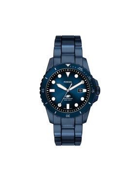 Fossil Fossil Uhr Blue FS6166 Dunkelblau