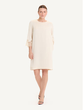 KMX KMX Sukienka koktajlowa 925680026 Złoty Flare Fit