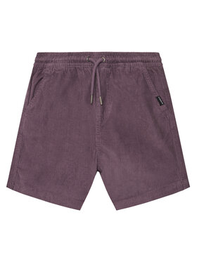 Quiksilver Quiksilver Шорти з тканини Taxer Cord EQBWS03371 Фіолетовий Regular Fit