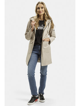 Cross Jeans Cross Jeans Płaszcz przejściowy 81275-033 Beżowy