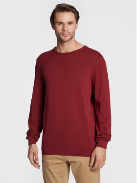 s.Oliver s.Oliver Džemper 2040664 Crvena Regular Fit