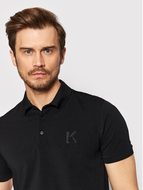 KARL LAGERFELD Polo 745890 Crna Regular Fit